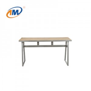 Metal Wood Bar Table